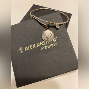 Alex and Ani | US Air Force Bangle Bracelet | Rafaelian Silver